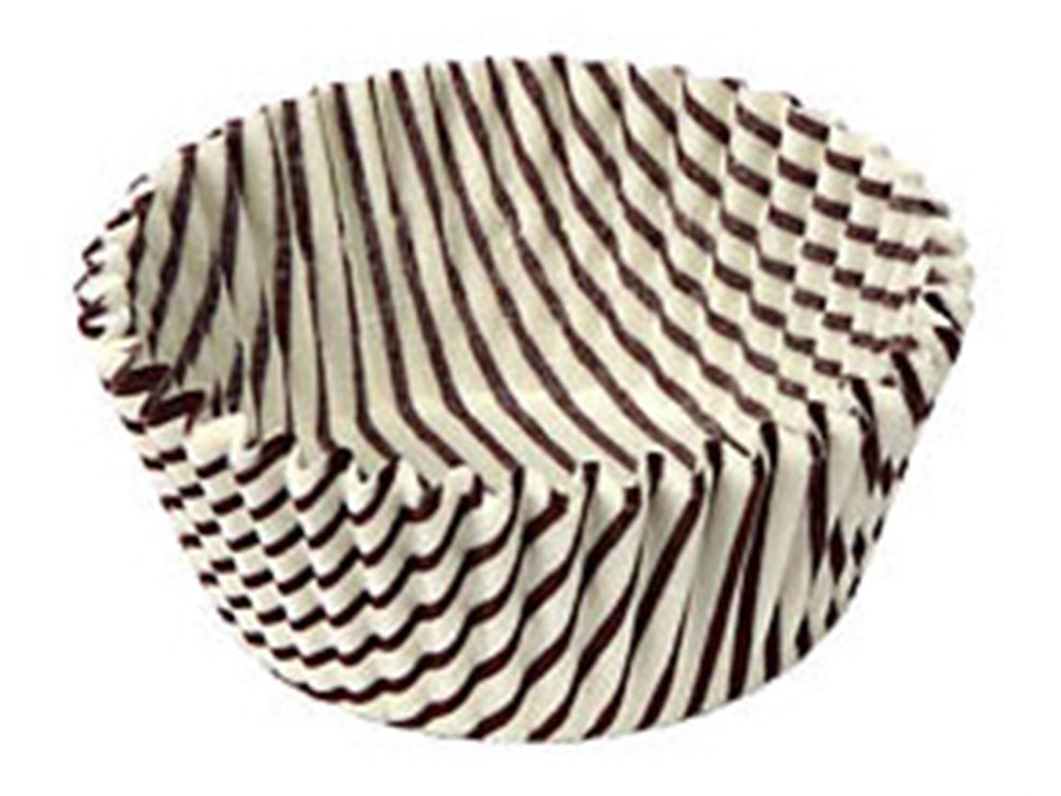 Gebäckkapseln "India" Boden ø 60 mm rund, Höhe 25 mm, aus Pergamentersatz