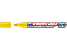 edding Boardmarker 250 gelb Rundspitze 1,5-3 mm, Whiteboardmarker