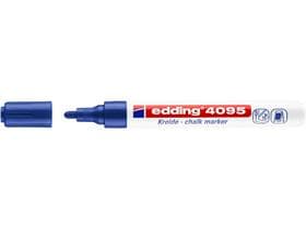edding Kreidemarker 4095 blau Keilspitze 4-15mm, nicht-permanent
