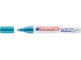 edding Lackmarker 750-CREA hellblau Rundspitze 2-4 mm
