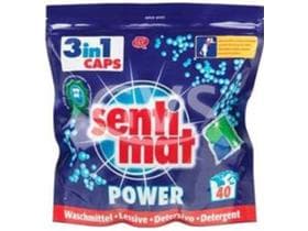 Premium-Waschmittel für Weißwäsche sentimat power Caps 3in1 - 40 WL