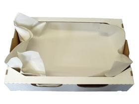 Druckausschuss Gastronorm 53 x 65 cm, 50 gm2, weisslich, maschinenglatt