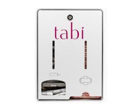 Spender für Binden und Tampons, weiss, Maße: 213 x 302 x 93 cm (B x H x T)