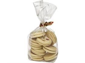 OPP-Kreuzbodenbeutel 30 my, 115 x 190 mm transparent