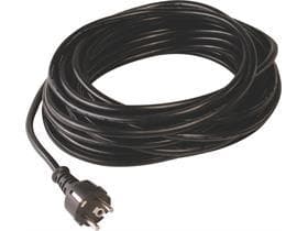 DUPLEX Kabel und schwarzer Schukostecker