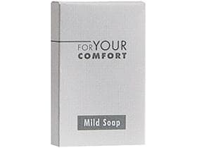 Handseife 15 g, blau, in Kartonbox For your Comfort