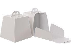 Tortenschachtel 20 x 20 x 20 cm Farbe Elfenbein, unbedruckt