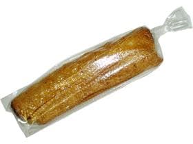 Brötchenbeutel 16 x 25 + 4 cm, geblockt zu 100 Stück, perforiert, transparent