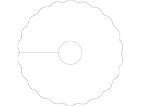 Pilsdeckchen Saugstoff 50g, ø 90 mm, weiss