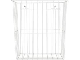 Abfalleimer Tork (B2), Mini, Drahtgitter weiss, B320 x H350 x T220 mm, 20 Lt.,