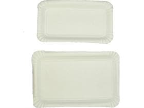 Patisserieteller 9 x 15 cm unbeschichtet