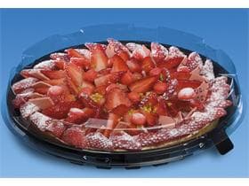 Haube zu Kuchen- und Tortenplatte aus PET/rPET, Ø 215 mm - Höhe 40 mm