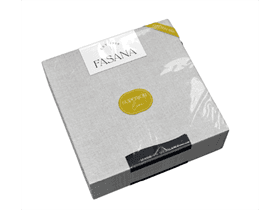 Cotton-Mix Serviette Struktur d' grau 38 x 38 cm, 1/4 Falz