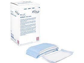 Saugkompressen, steril, 20 x 40 cm, blau, 25 x 1 Stk. / VE