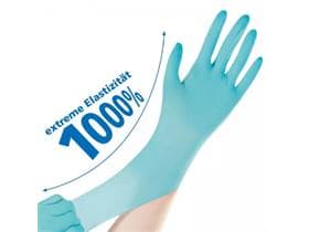 Neoprenhandschuhe NEO STRETCH PRO, Grösse L,puderfrei, türkis, Länge 24 cm,