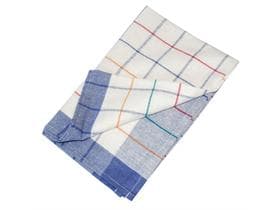 Geschirrtuch 50 x 70 cm, 100% Baumwolle farbig/weiss kariert, saugstark,