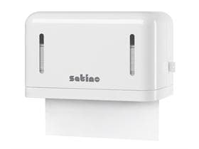 Falthandtuchspender Professional, weiss, B 270 x H 163 x T 147 mm, für alle