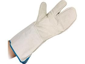 3-Finger-Hitzehandschuh Coolman grau, 36 cm