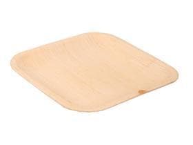 Palmblatt Teller quadratisch, 11.5 x 11.5 cm