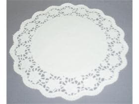 Tortenspitzen ø 20 cm rund, hochweiss