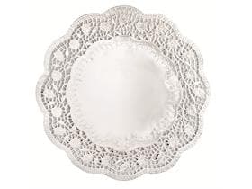 Tortenspitzen ø 28 cm rund, hochweiss