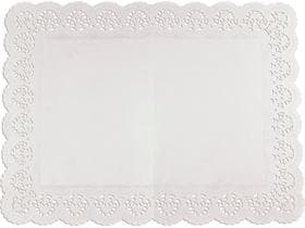 Tortenspitzen 15 x 24 cm rechteckig, hochweiss