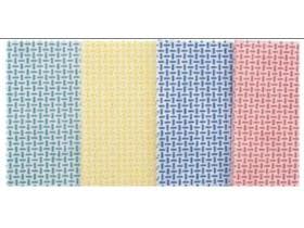 Universaltuch III, rot, 35 x 40 cm, beschichtetes Vlies, 100% Viskose