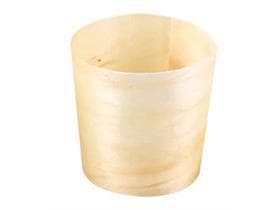 Schale aus Pinienholz rund, ø 4.5 cm, Höhe 4.5 cm, natur