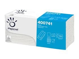 Falthandtücher C-Falz "Top" 2-lagig 23 x 33 cm, C-Falzung, 100% Zellstoff