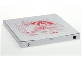 Pizzakarton 40 x 40 x 3 cm "TAGLIO" Qualität Kraft 1209, Neutraldruck