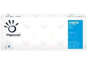 WC-Papier Recycling White 10.400 2-lagig weiss, 400 Blatt (9.7 x 11.5 cm), mit