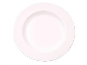 Teller aus Bagasse rund GOURMET ø 27 cm, weiss