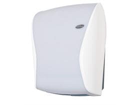 Falthandtuchspender XIBU MULTIFOLD B336 x H395 x T148 mm, weiss