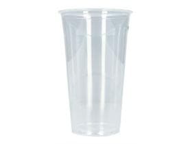 Trinkbecher aus PP, 5 dl, transparent, ungerillt, geeicht, ø 95 mm, H: 150 mm