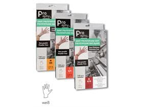 Einweghandschuhe TPE transparent, puderfrei, Grösse M
