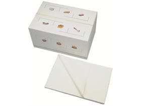 Putz- und Wischtuch Tela Gourmenta weiss 45 gm2, 38 x 58 cm