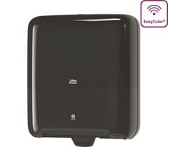 Rollenhandtuchspender Tork Elevation H1 B337 x H372 x T203mm, Kunststoff schwarz