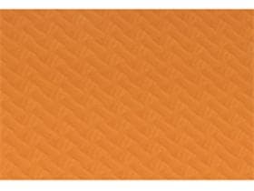 Tischset 1-lagig, 30 x 40 cm, orange geprägt, gerader Rand