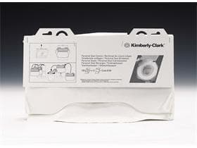 Toilettensitzauflagen Kimberley-Clark weiss, 39.3 cm x 38.1 cm