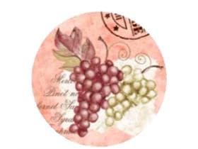 Caps Mattkarton, 72mm, "LA BODEGA"