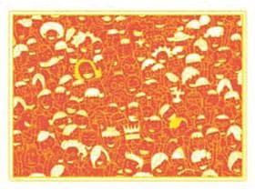 Tischset 1-lagig, 30 x 40 cm, geprägt, gerader Rand, mit Standarddruck