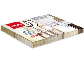 Tischset Papier 60 gm2, 30 x 40 cm, gerader Rand, "Bistrot Deluxe"