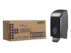 Seifenspender Aquarius, schwarz H 23.5 x B 11.6 x T 11.4 cm