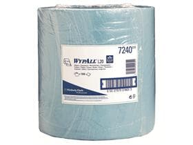 Putztuchrollen Wypall L20 blau 1-lagig 33 x 38 cm, perforiert, 1000 Tücher