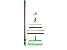 TASKI Fensterreinigungsset (komplett) beinhaltet 8 verschiedene Einzelteile: