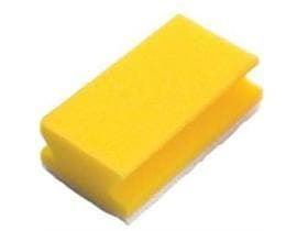 Padschwämme TASKI, sanft und schonend, gelb, mit kratzfreiem Pad für schonende