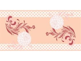 Tischläufer Airlaid, 40 cm x 24 lfm, "CLARISSA" bordeaux