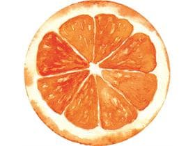 Dessous de verre en tissu 9-lg, ø 90 mm, "ORANGE"