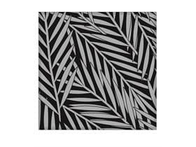 Tassenuntersetzer Tissue 9-lg, 95x95 mm, "BOTANIC" silber