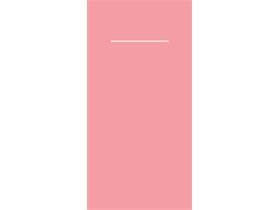 Besteckserviette Airlaid, 40 x 40 cm, 1/8 Falz, rosa